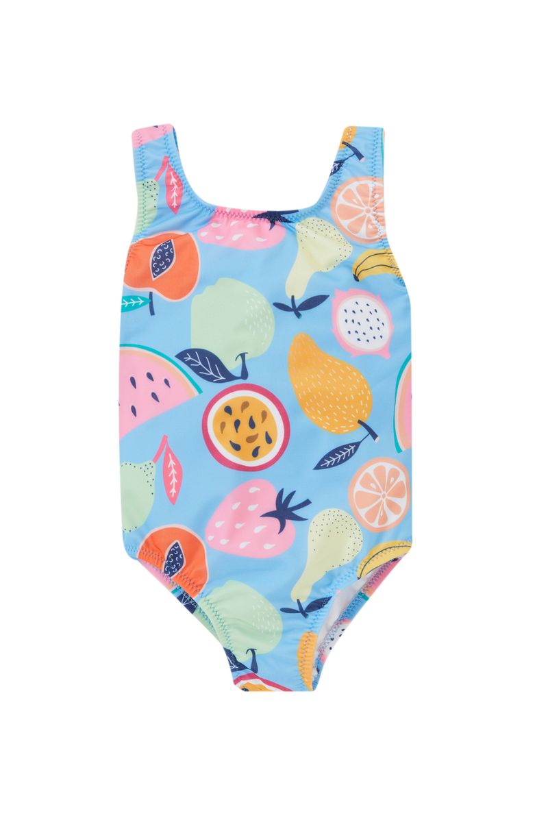 BabyGirl Casual Regular Fit Swimsuit - Blue