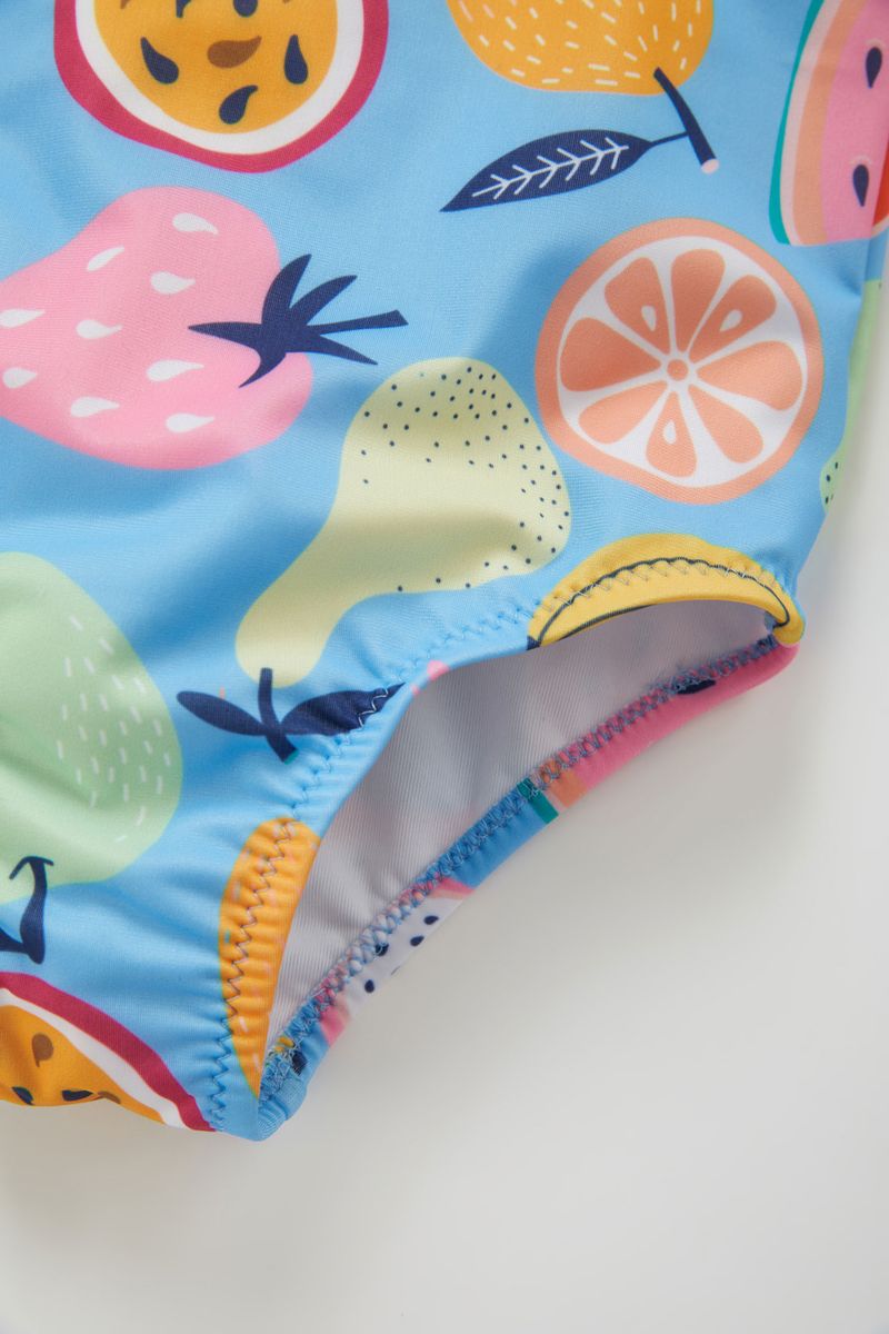 BabyGirl Casual Regular Fit Swimsuit - Blue