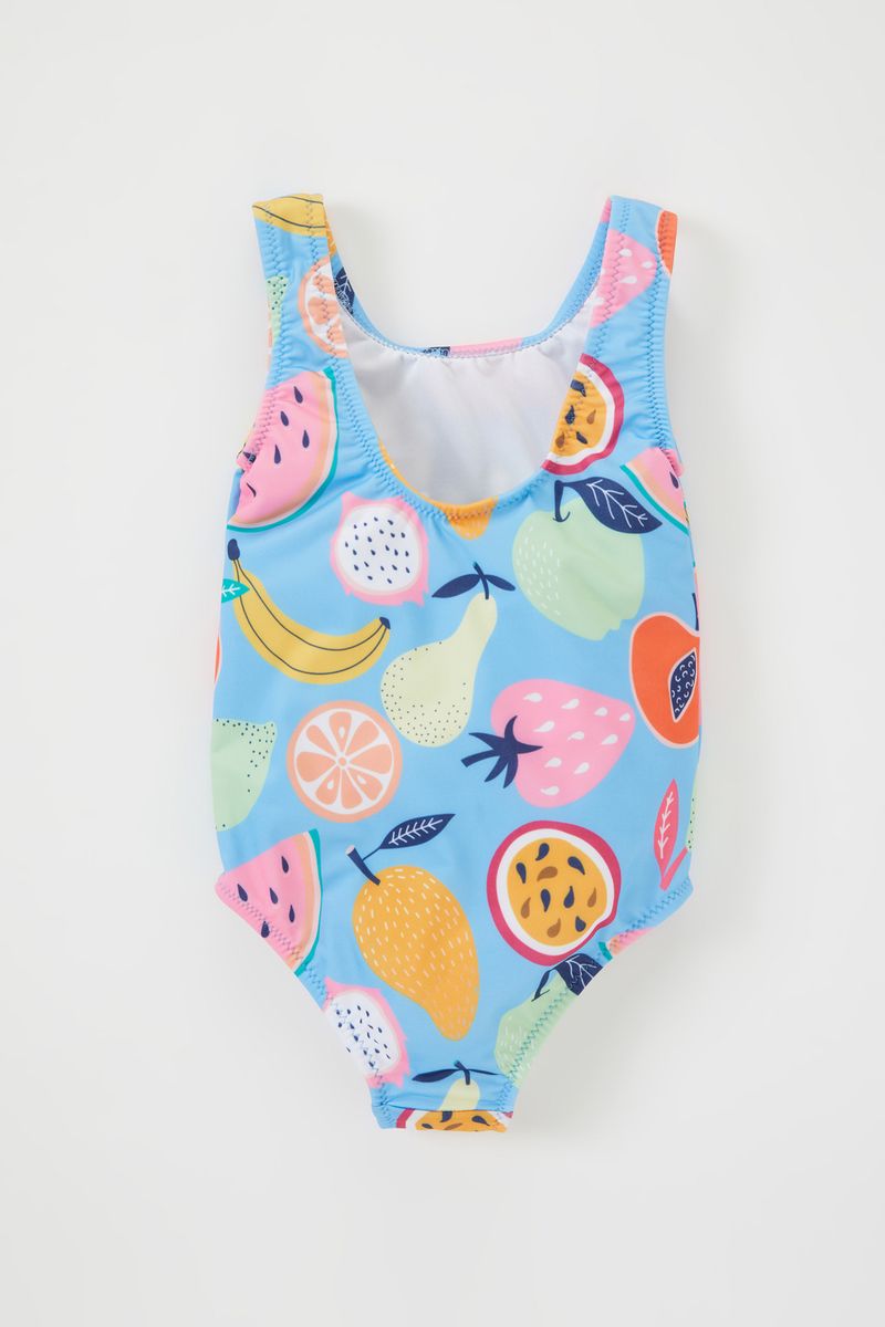 BabyGirl Casual Regular Fit Swimsuit - Blue