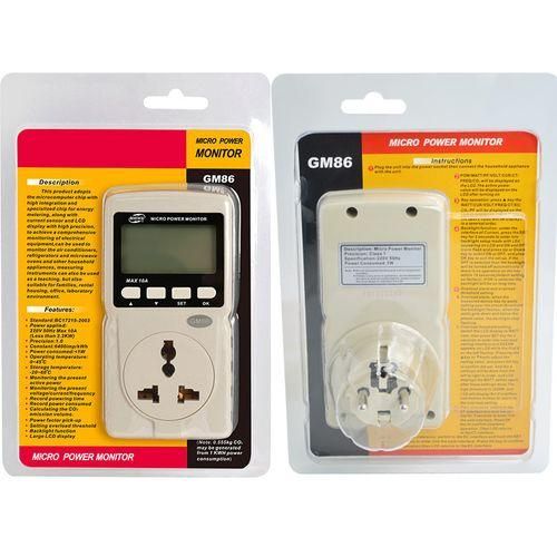 Digital Power Meter GM86 Energy Meter Power