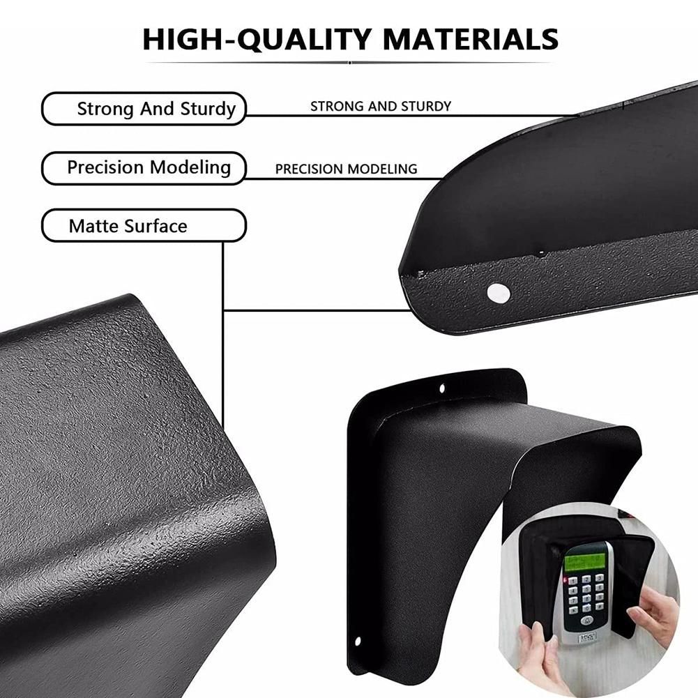 Video Doorbell Rain Cover Metal Door Bells Access Control Housing for Keyboard Controller Access Doorbell Intercom