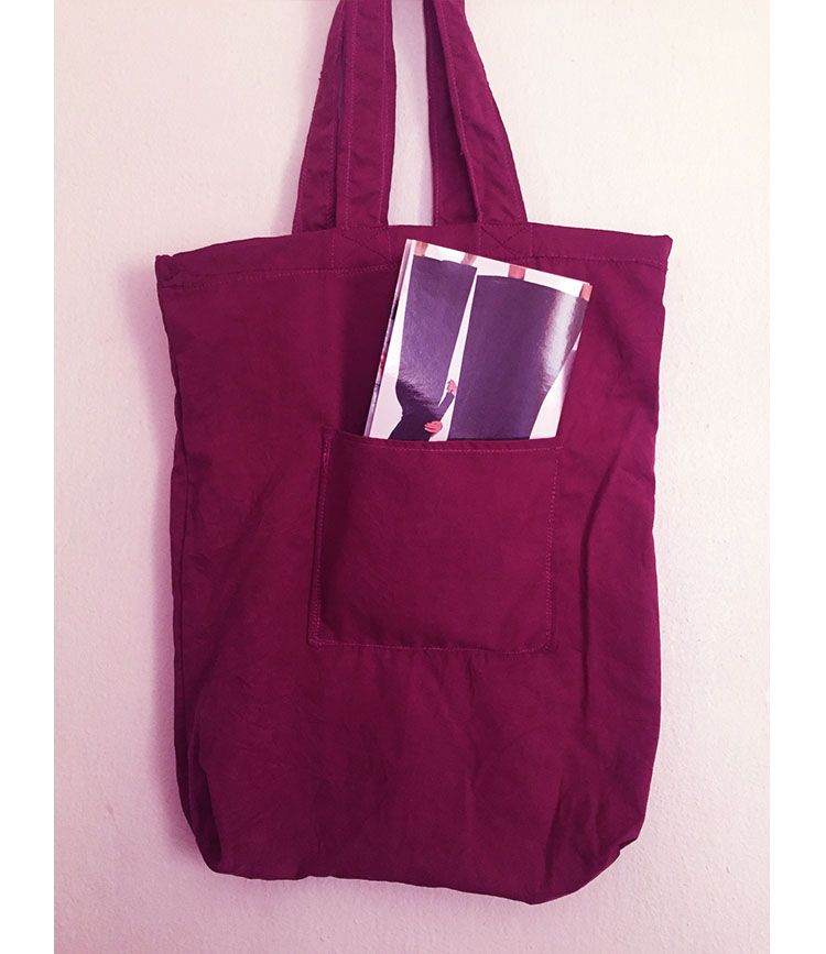 #momlife Design Fashion Tote Bag - Magenta
