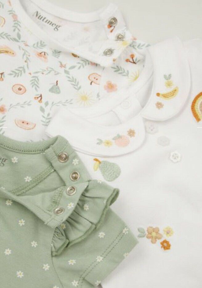 Short Sleeve Girls Top -3 Pieces