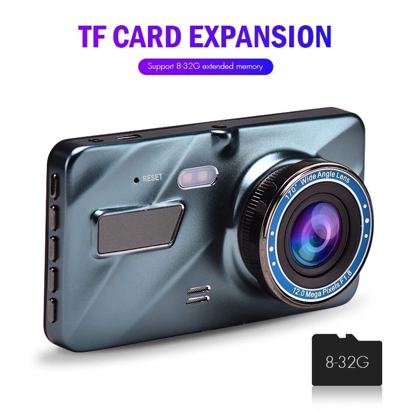 Car DVR Dash Cam Video Recorder HD Car Camera 3.6"Cycle Recording Night Vision G-sensor Dashcam