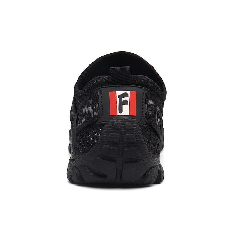 Trekking Hiking Shoes Men's Fashion Sneakers EUR Size 36-47 Non-Slip Breathable Climbing Mountain Shoes Male Ultra-Cool Outdoor Desert Training Sneakers Tactical Combat Shoes Quick-dry Water Shoes Black