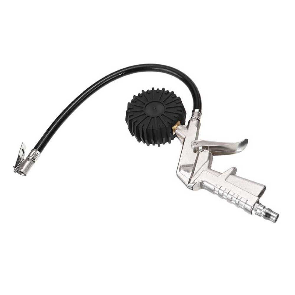 Tire Pressure Guage Car Bicycle Bike Inflator Tyre