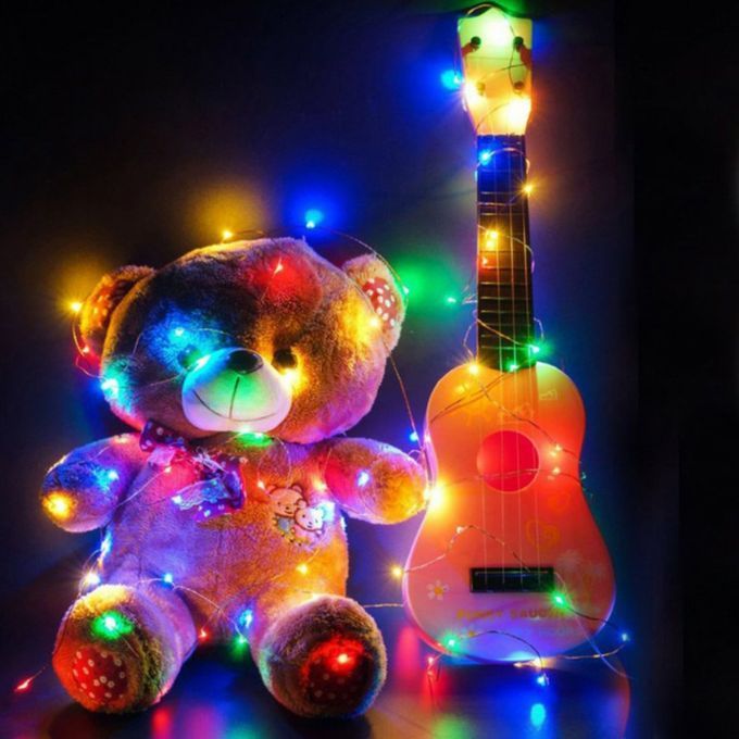 USB  O Er Wire String Lights  Hristmas   De Oration Lights  O Er Wire Pra Ti Al Star String Lights-colorful-10 M 100 Lights