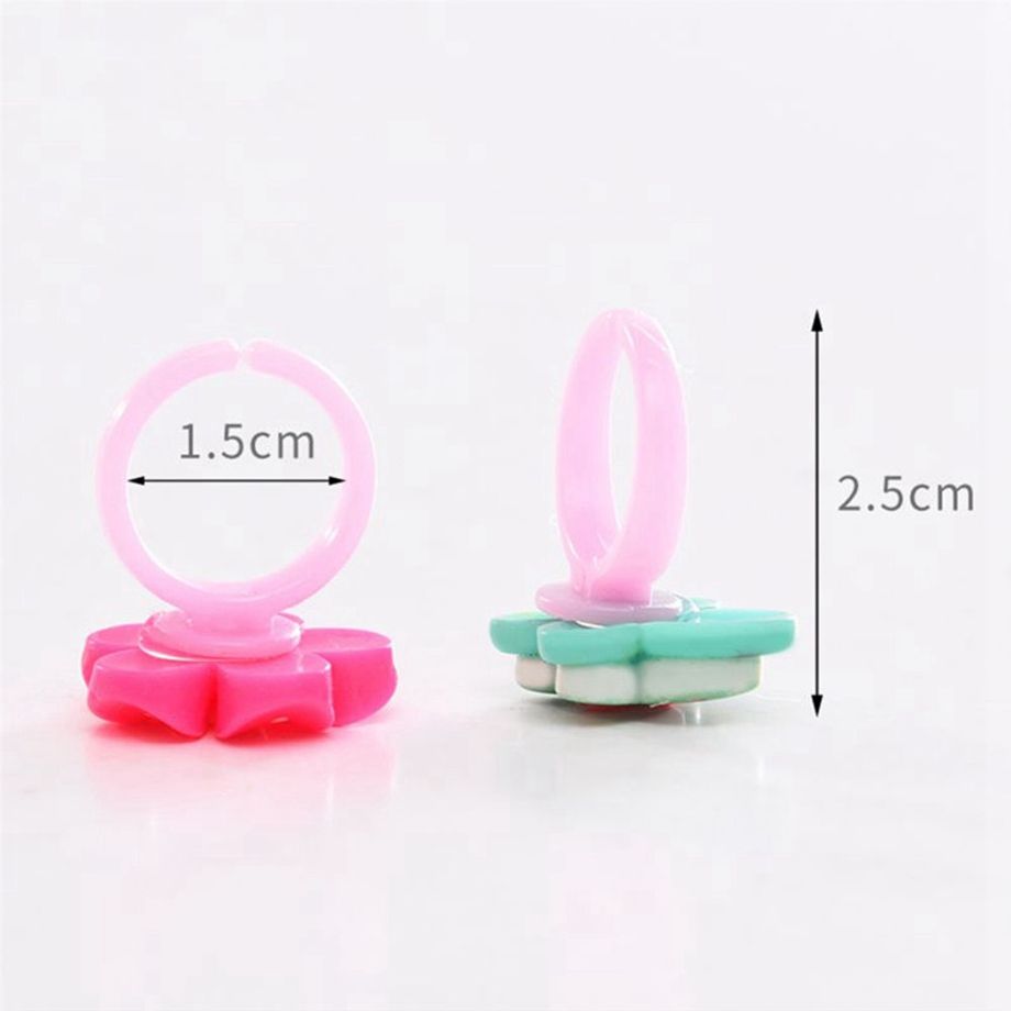Frozen Children's Princess 10PCS Disney Candy Rings Cartoon