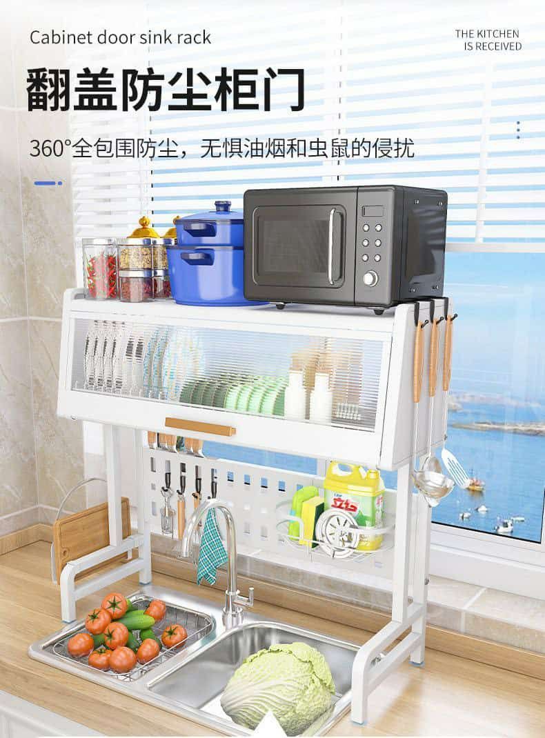 New Rustless 3 Tier Dish Drainer And Plate Rack