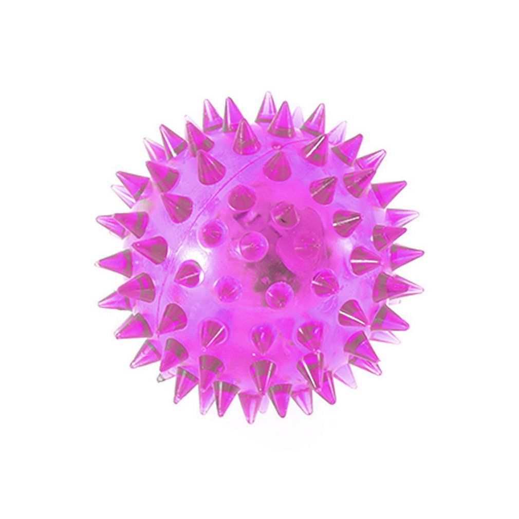 Dog Puppy Cat Pet Hedgehog Ball Rubber Bell Sound Ball Fun Playing Toy
