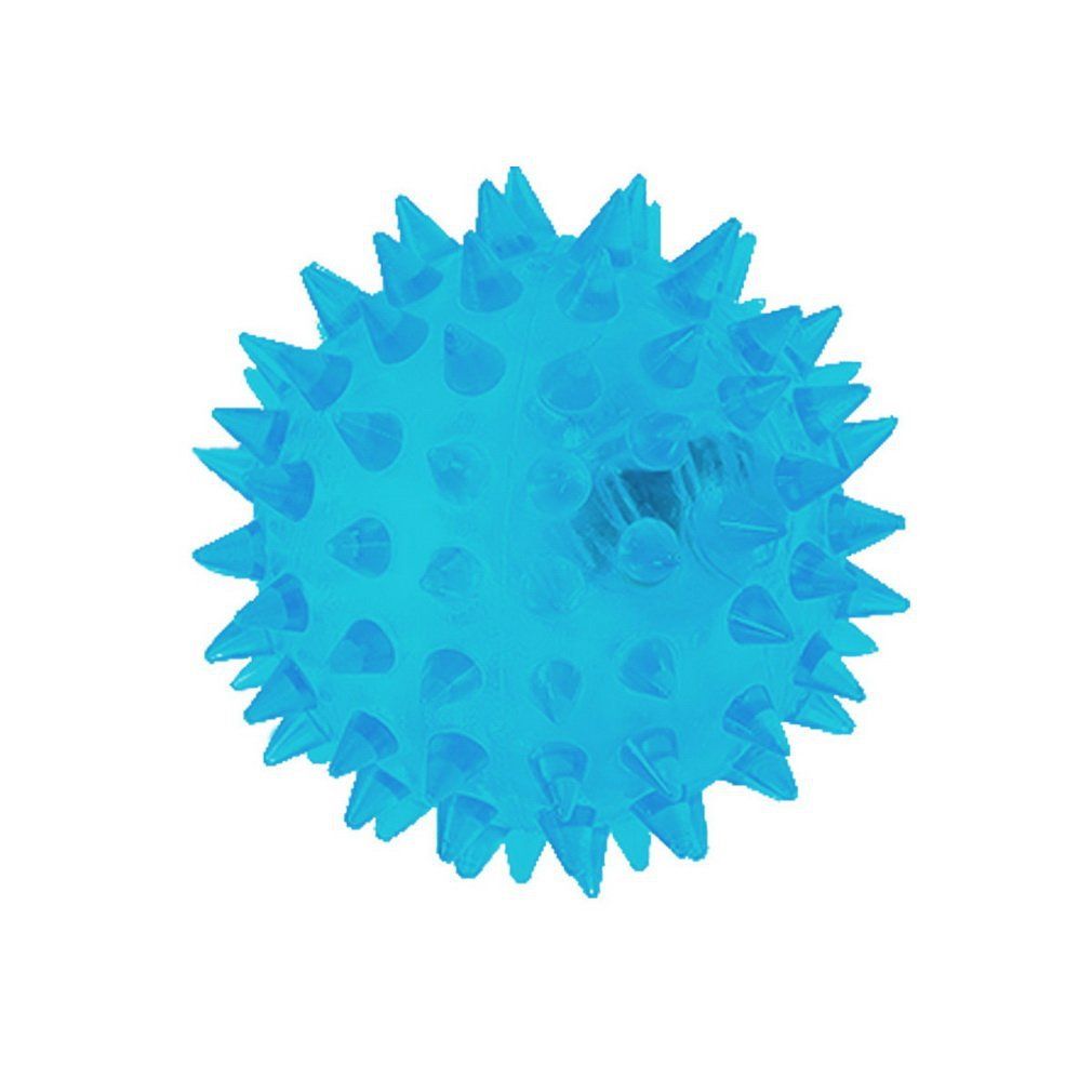 Dog Puppy Cat Pet Hedgehog Ball Rubber Bell Sound Ball Fun Playing Toy