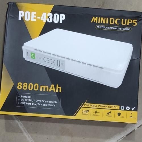Mini DC UPS 8800mAh POE
