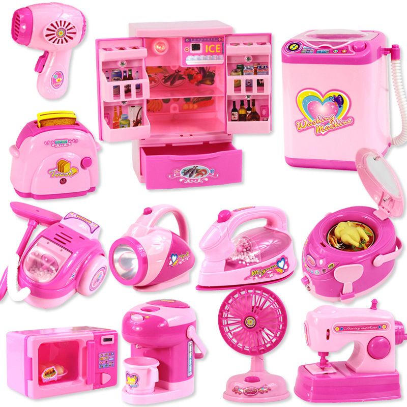 Toys Kitchen Household Appliances Children Mini Size