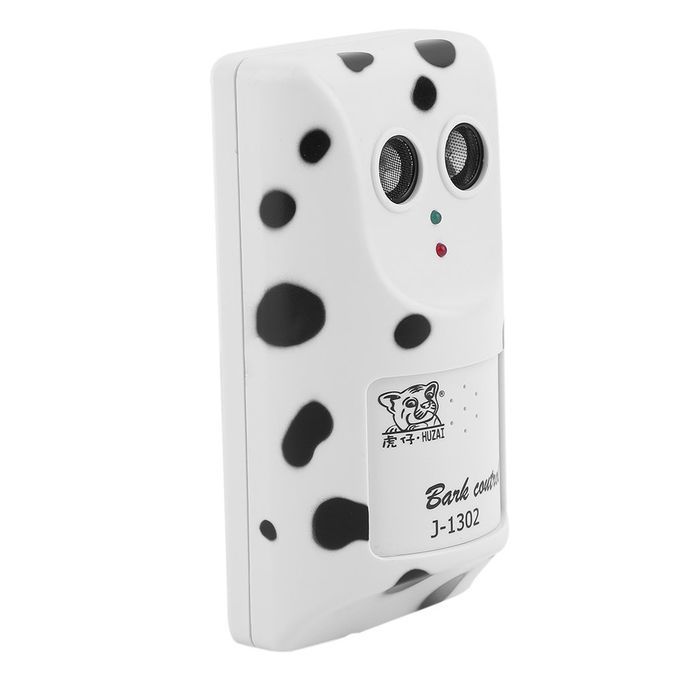 Humanely Ultrasonic Anti No Bark Control Device Stop Dog Barking Silencer Black & White