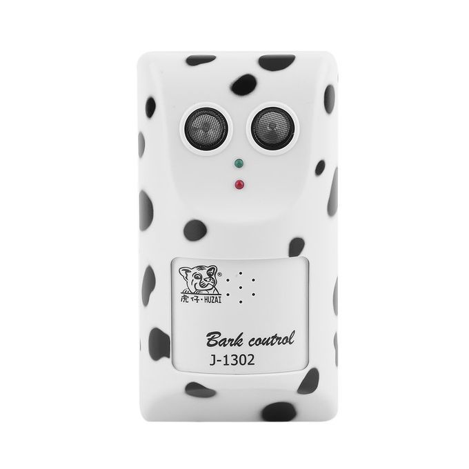 Humanely Ultrasonic Anti No Bark Control Device Stop Dog Barking Silencer Black & White