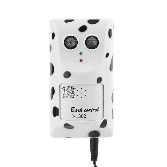 Humanely Ultrasonic Anti No Bark Control Device Stop Dog Barking Silencer Black & White