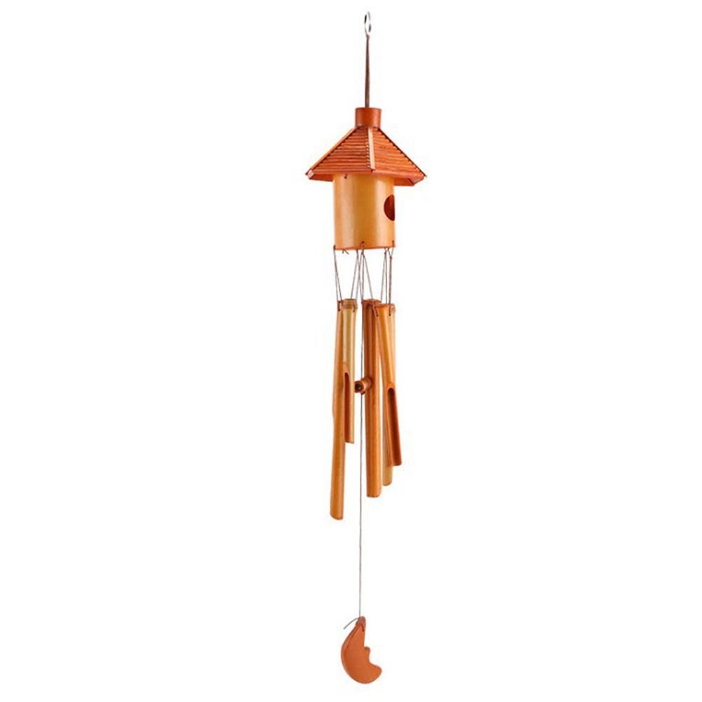 Simple Bamboos Windchime High Quality Not Easy to Break