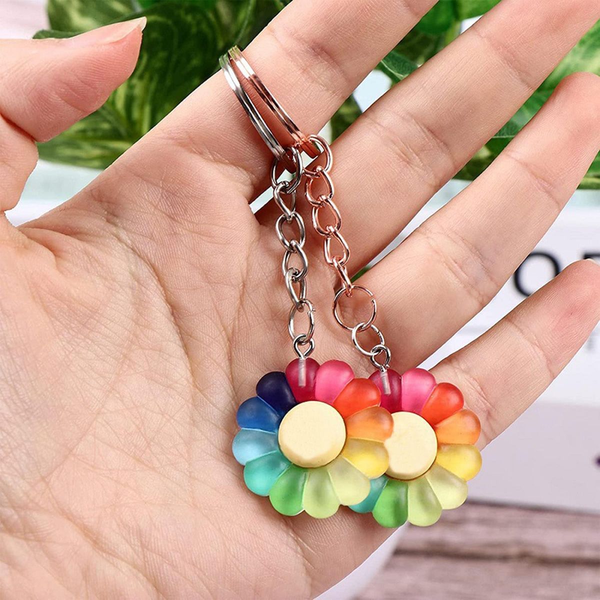 Key Chains For Craft 90 Pieces Keychain Rings With Chain