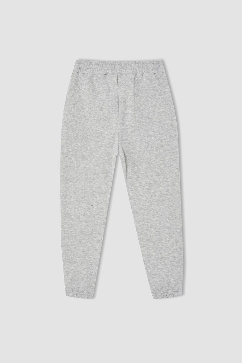 Girl - Regular Fit Knitted Bottom Trousers - Grey