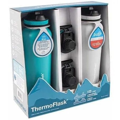 Thermoflask Stainless Steel - 40oz 2Pieces