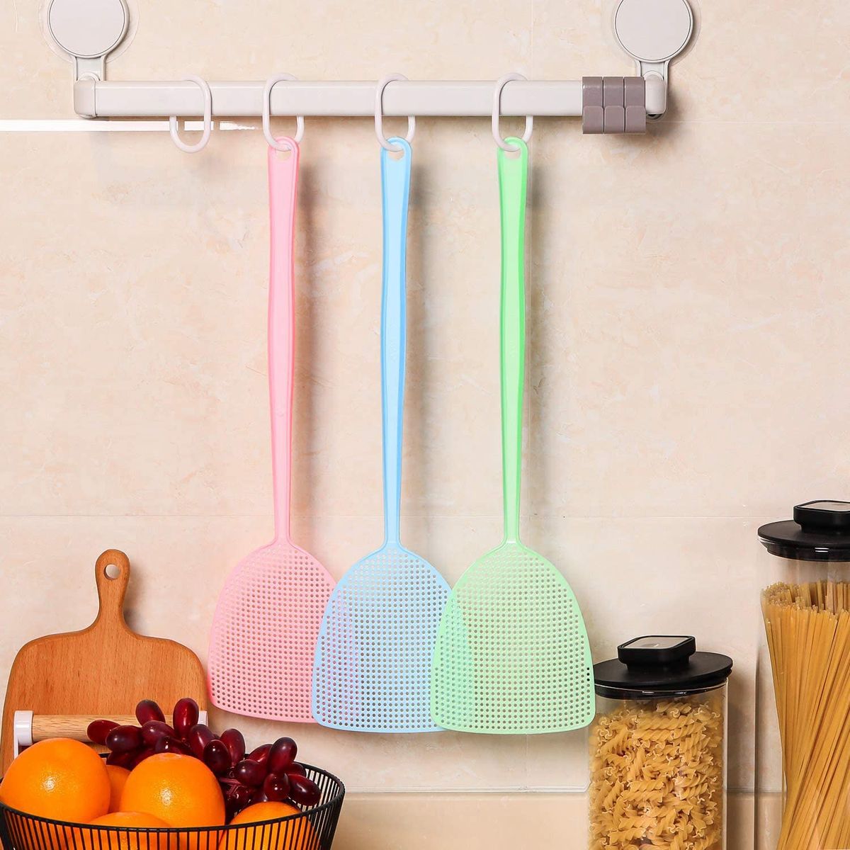 Fly Ter 10 Pack Plastic Long Handle Fly  Manual