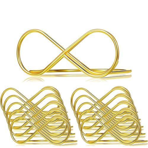 20Pcs Table Number Holder Stands Place Card