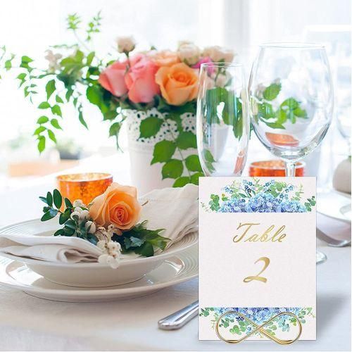 20Pcs Table Number Holder Stands Place Card