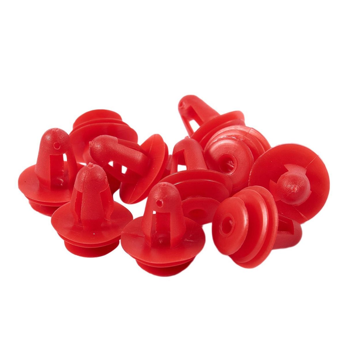10x Red Front & Rear Door Trim Panel Board Retainer Clip