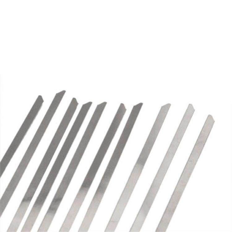 100PCS 4.6x200mm Stainless Steel Exhaust Wrap Coated Locking Cable Zip Ties Top