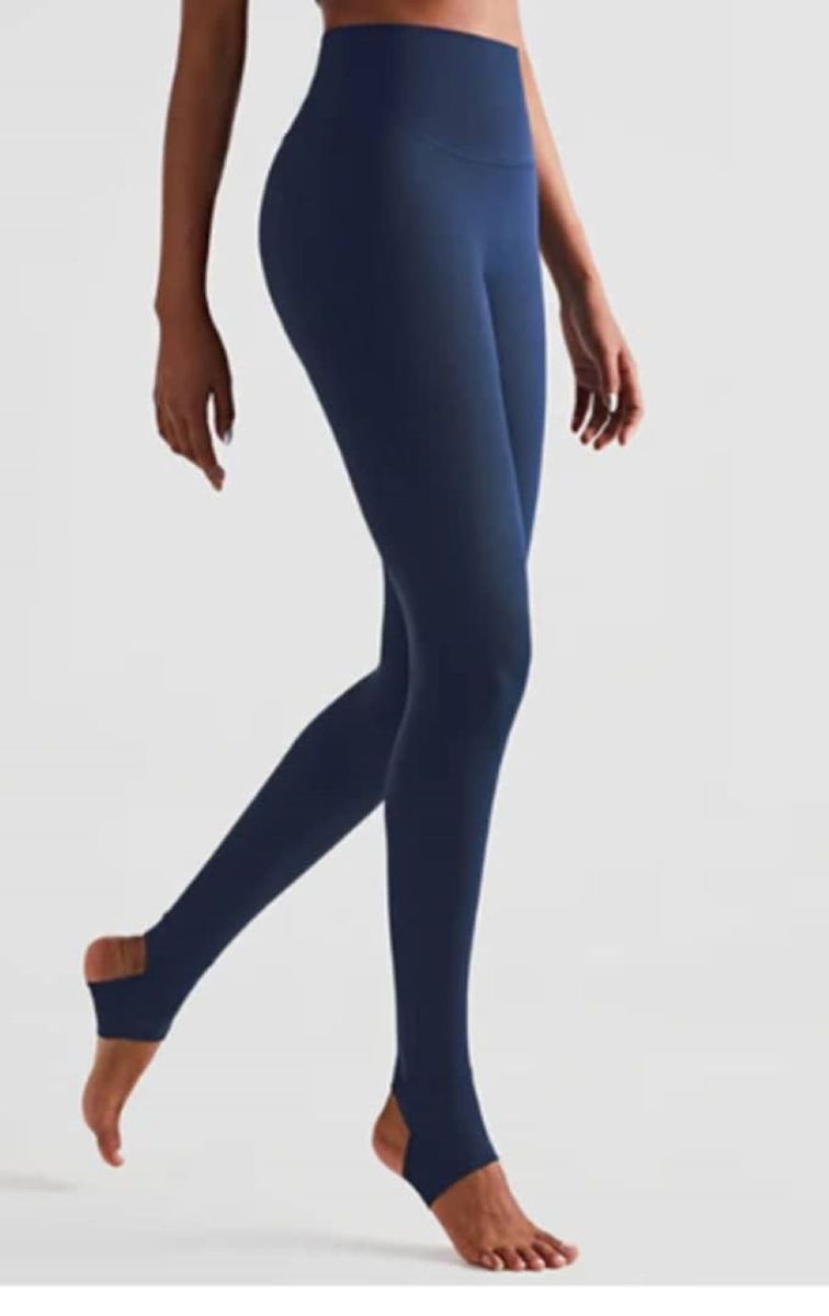 Ladies High Waist Thick Leggings-Blus