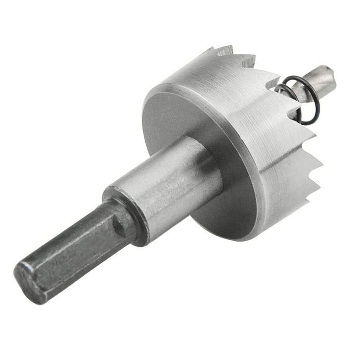 HSS High Speed Stainless Steel Hole Opener Iron Plate Stainless Steel Hole Openner For Thi K   Material-silver-40mm