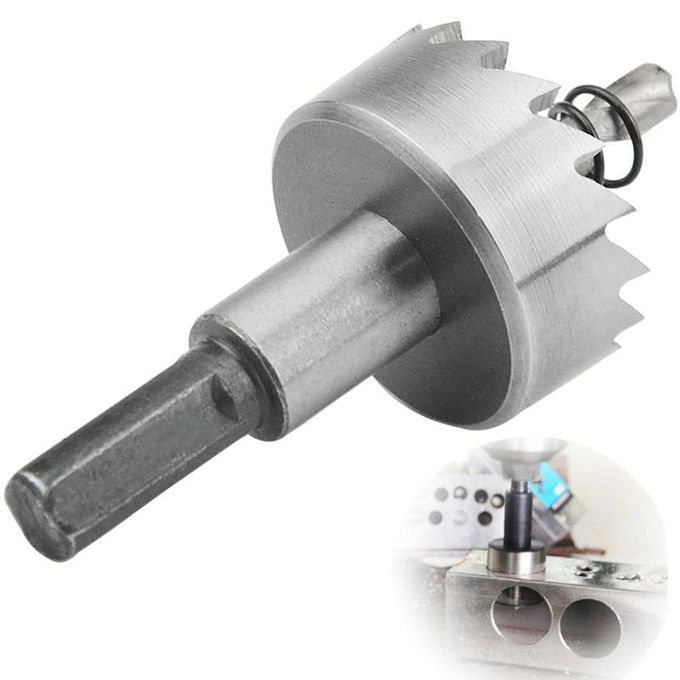 HSS High Speed Stainless Steel Hole Opener Iron Plate Stainless Steel Hole Openner For Thi K   Material-silver-40mm