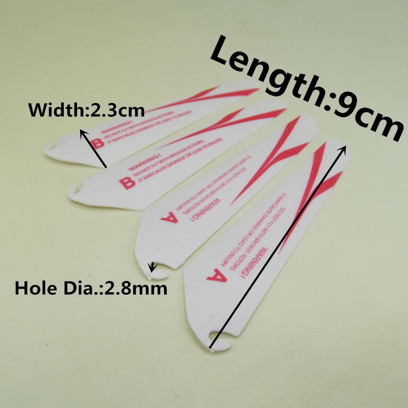Main Blades Props For MiniFlying RC Helicopter Aircraft Infrared Induction Remote Control Dron Kids Toys