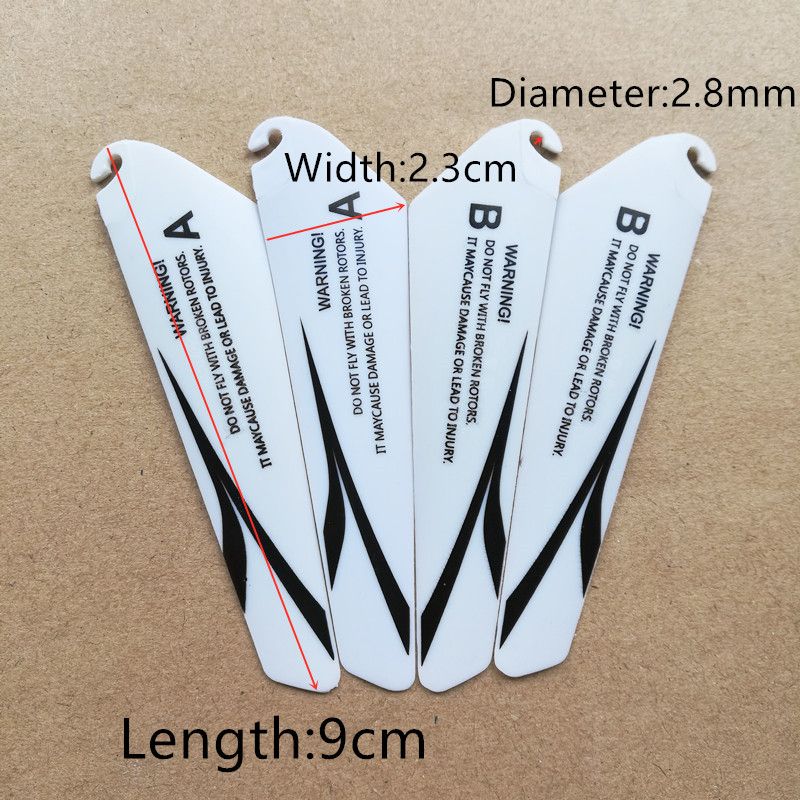 Main Blades Props For MiniFlying RC Helicopter Aircraft Infrared Induction Remote Control Dron Kids Toys