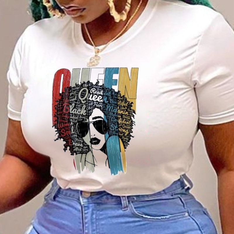 2 Sets Women T-shirts Clothing Female Short Sleeve