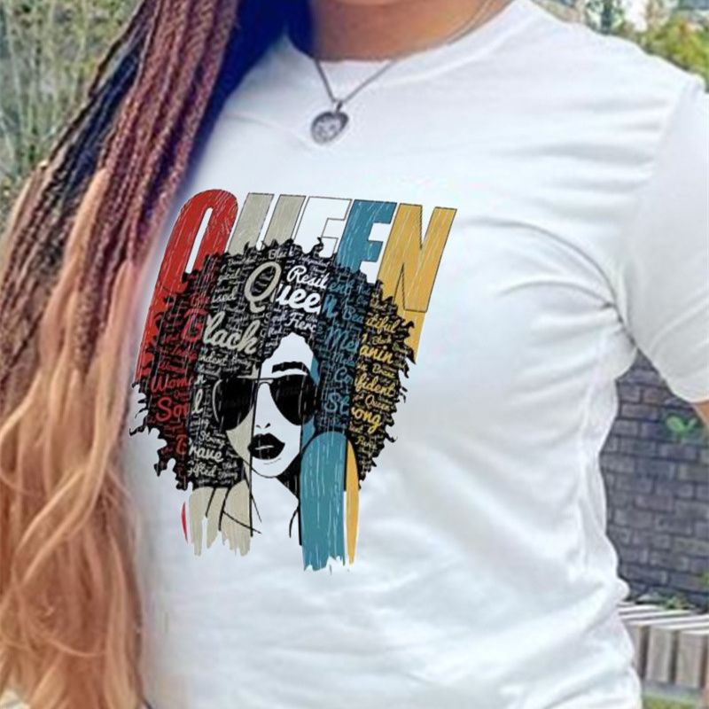 2 Sets Women T-shirts Clothing Female Short Sleeve