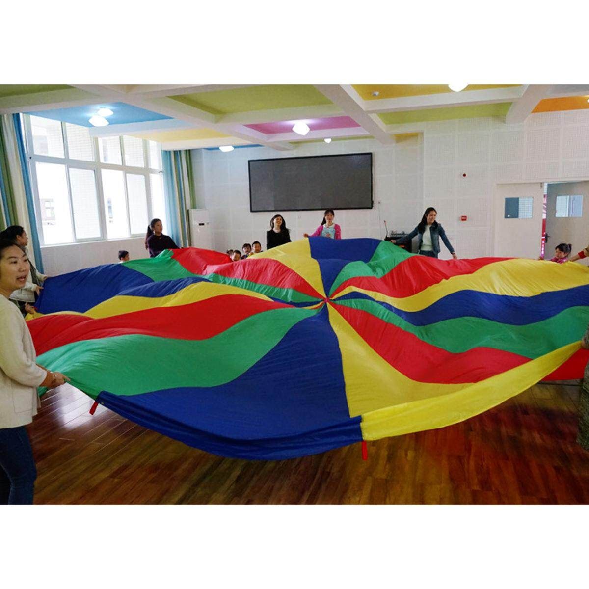 20ft / 6M Kids Play Parachute Outdoor Game Development Exercise