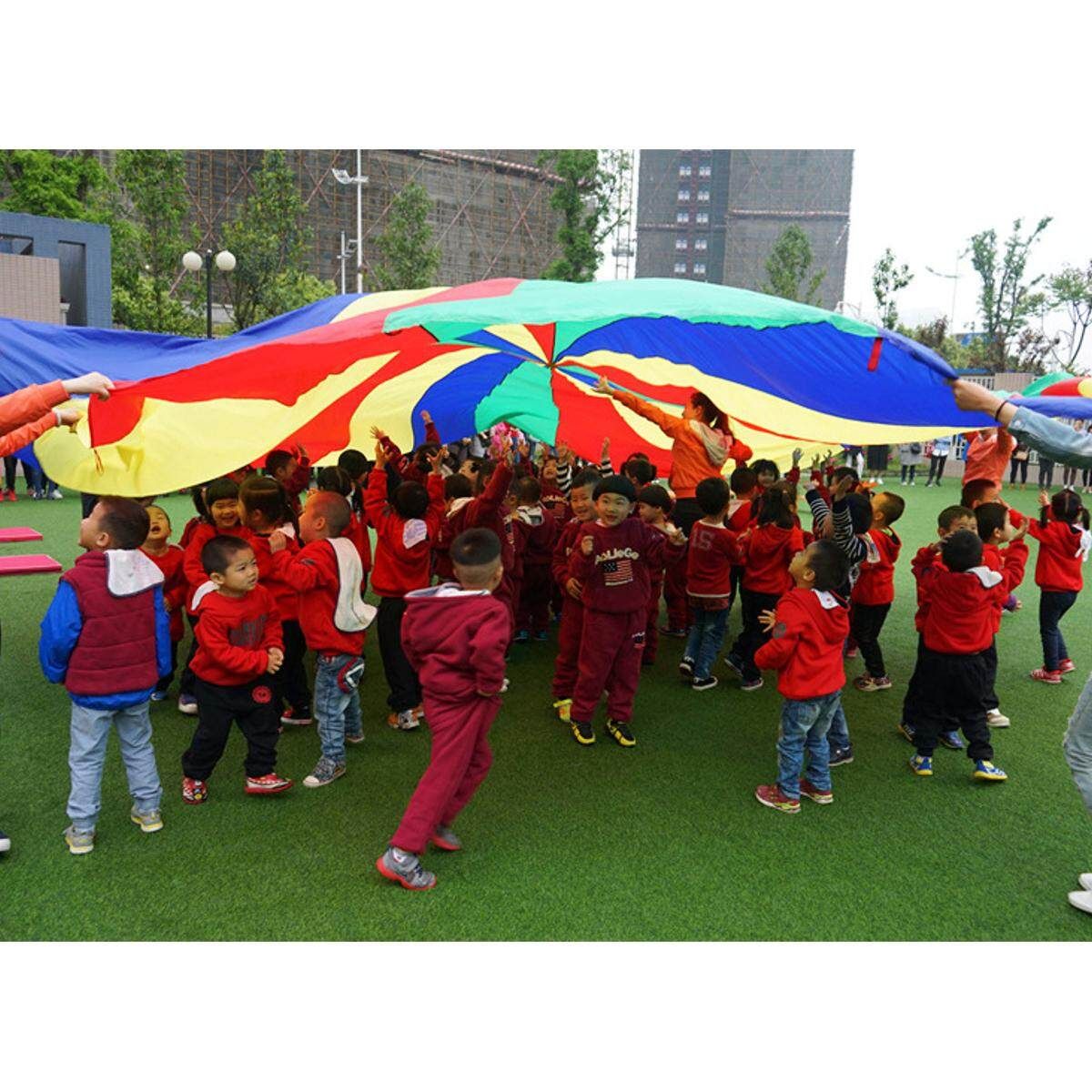 20ft / 6M Kids Play Parachute Outdoor Game Development Exercise