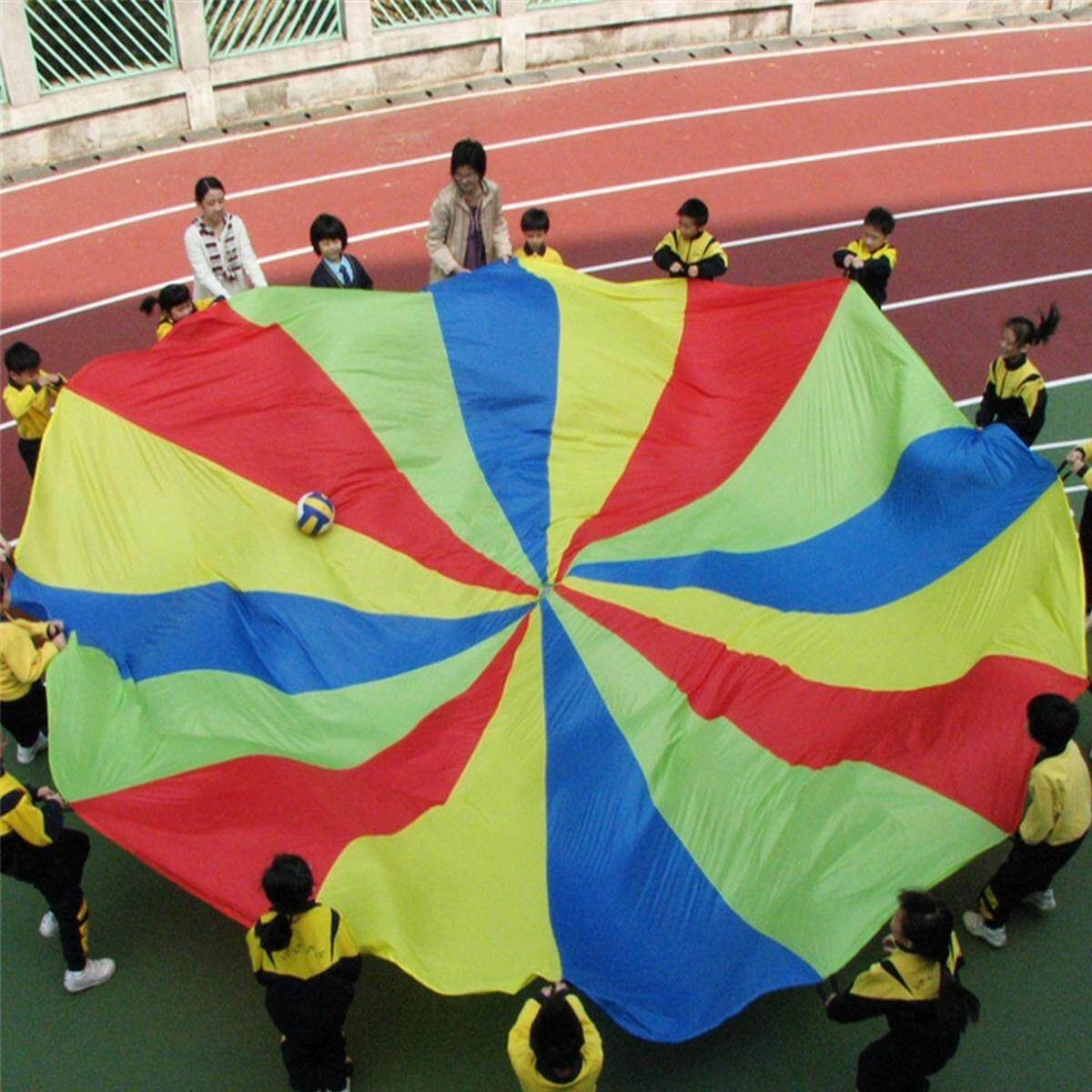 20ft / 6M Kids Play Parachute Outdoor Game Development Exercise