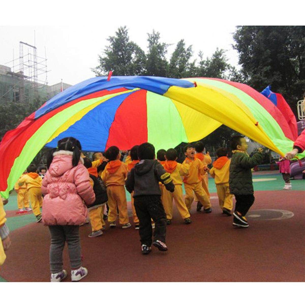 20ft / 6M Kids Play Parachute Outdoor Game Development Exercise