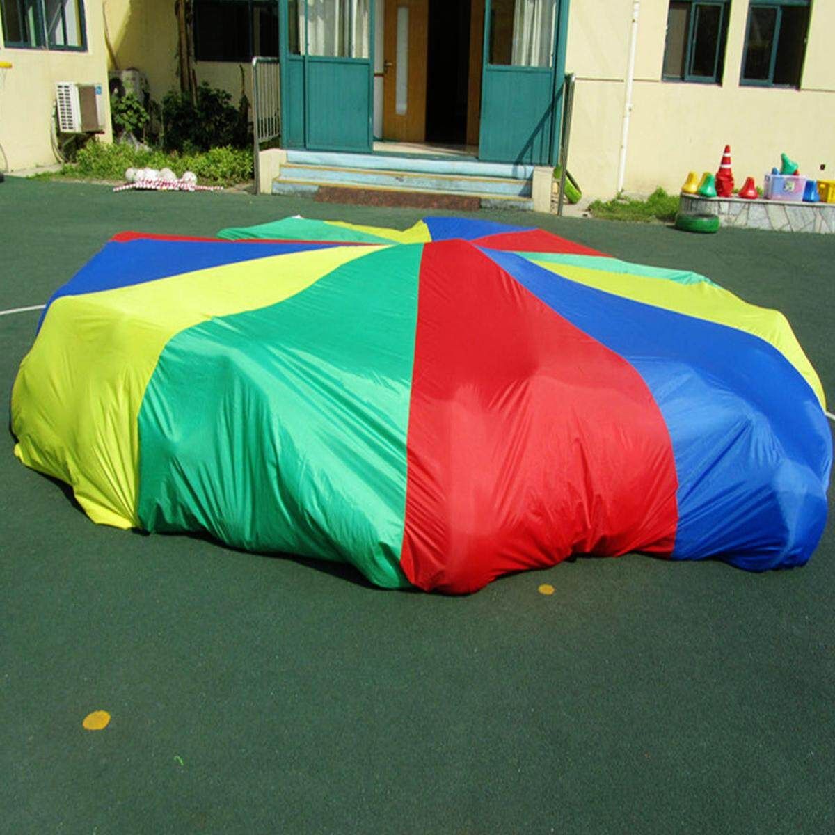20ft / 6M Kids Play Parachute Outdoor Game Development Exercise