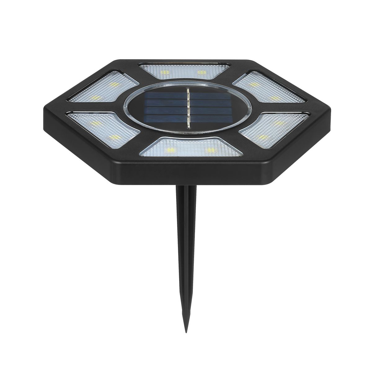 4PCS Ground Lights Landscape Lighting LED Solar Ground