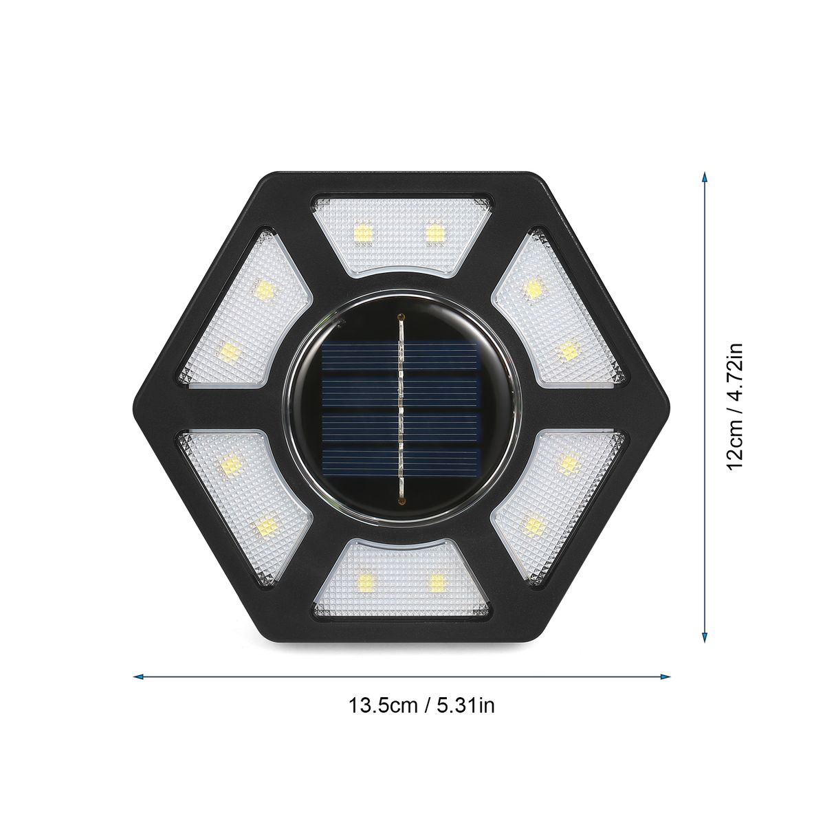 4PCS Ground Lights Landscape Lighting LED Solar Ground