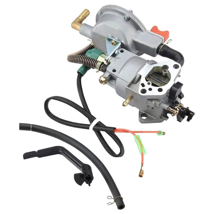 Lawn Mower Carburetor Set, Manual Dual Fuel Carburetor Gas
