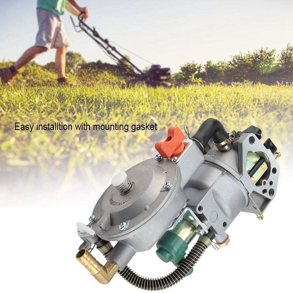 Lawn Mower Carburetor Set, Manual Dual Fuel Carburetor Gas