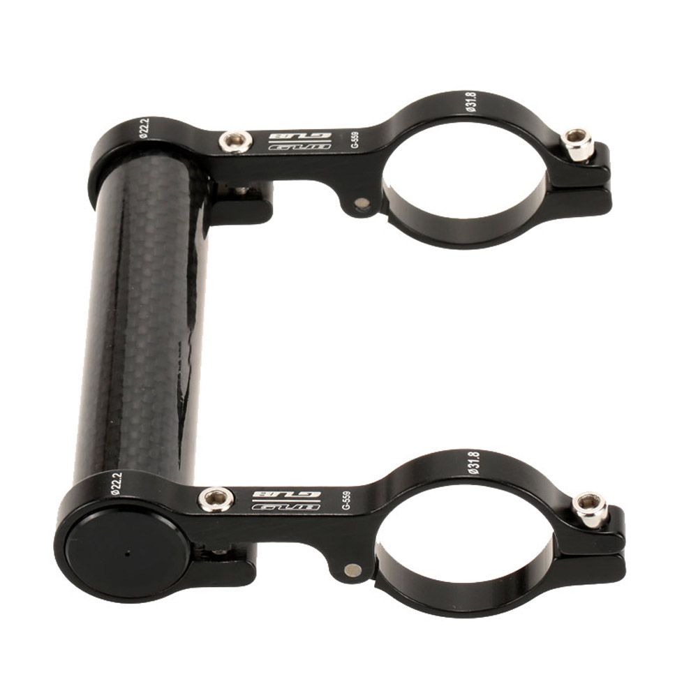GUB 31.8MM Double Handlebar Extension Mount Carbon Fiber