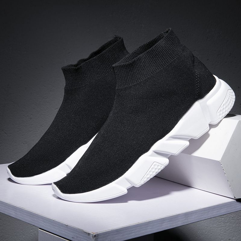 Hot Sale Ladies Sock Shoes-Black
