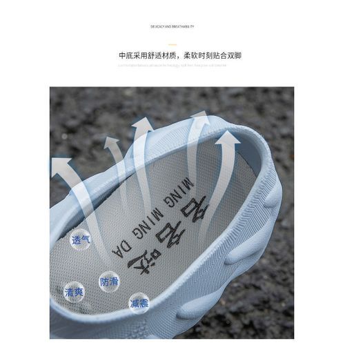 Rain Shoes Women's Short Rubber Shoes Fashion Wear Non-slip Waterproof Orange