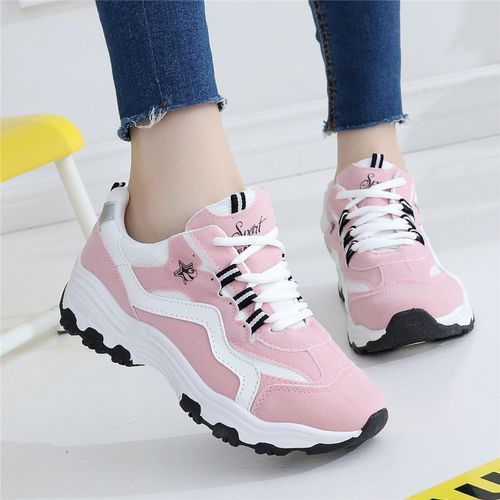 Women Platform Sneakers Casual Office Women Shoes Single Student Sneakers Ladies