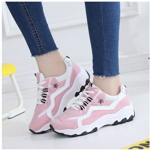 Women Platform Sneakers Casual Office Women Shoes Single Student Sneakers Ladies